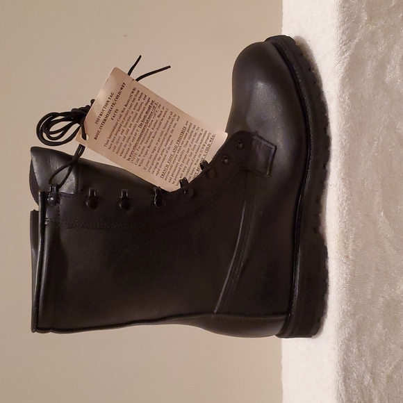 Military Black Leather Boots (ICWB) - Picture 5 of 9